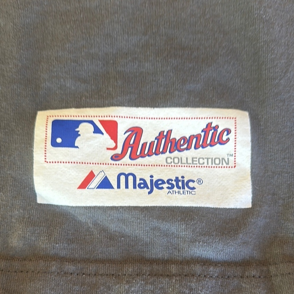 Majestic Rockies Baseball Shirt - Black and Purple - Picture 2 of 10